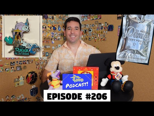 DPB Podcast #206: Disney Pin News February 2021 Week 1 & Hidden Disney Pin Pouches!