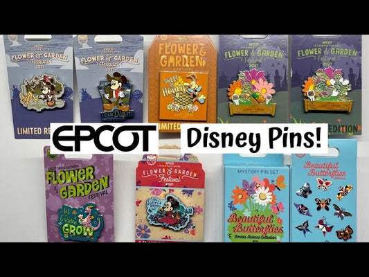 EPCOT Flower & Garden Festival 2021 Disney Pins!