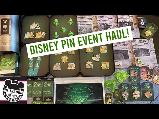 Celebrating 20 Years of Disney Pin Trading Event Haul!