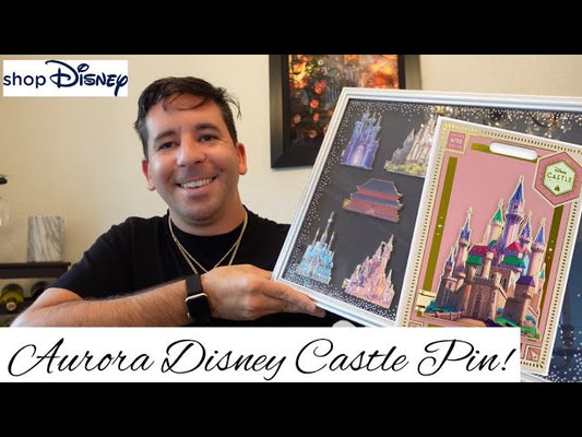 AURORA Sleeping Beauty Castle Pin – Disney Castle Collection | Series 6/10