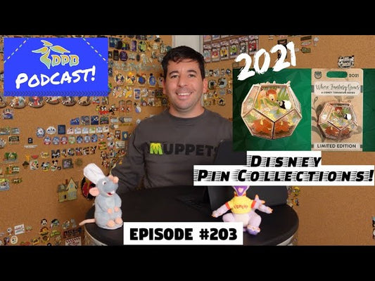 DPB Podcast #203: Disney Pin News & 2021 Pin Collections at Disney Parks!