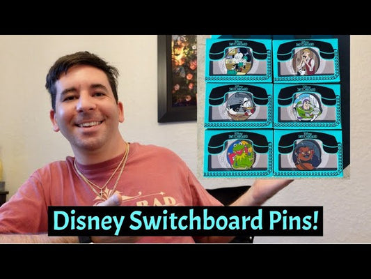 Unboxing: DISNEY SWITCHBOARD Reveal/Conceal Mystery Pins!
