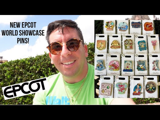 New EPCOT World Showcase Pin Releases for 2021 at Walt Disney World!