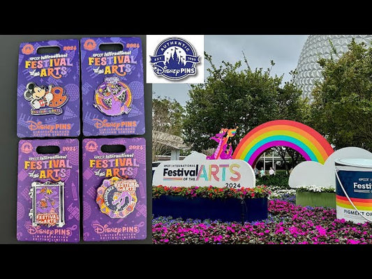 EPCOT Festival of the Arts 2024 DISNEY PINS