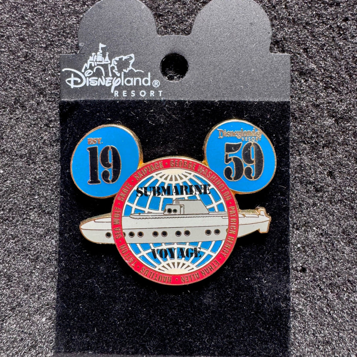 1959 Submarine Voyage Disneyland Pin