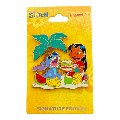 Lilo & Stitch Beach Picnic Disney Pin