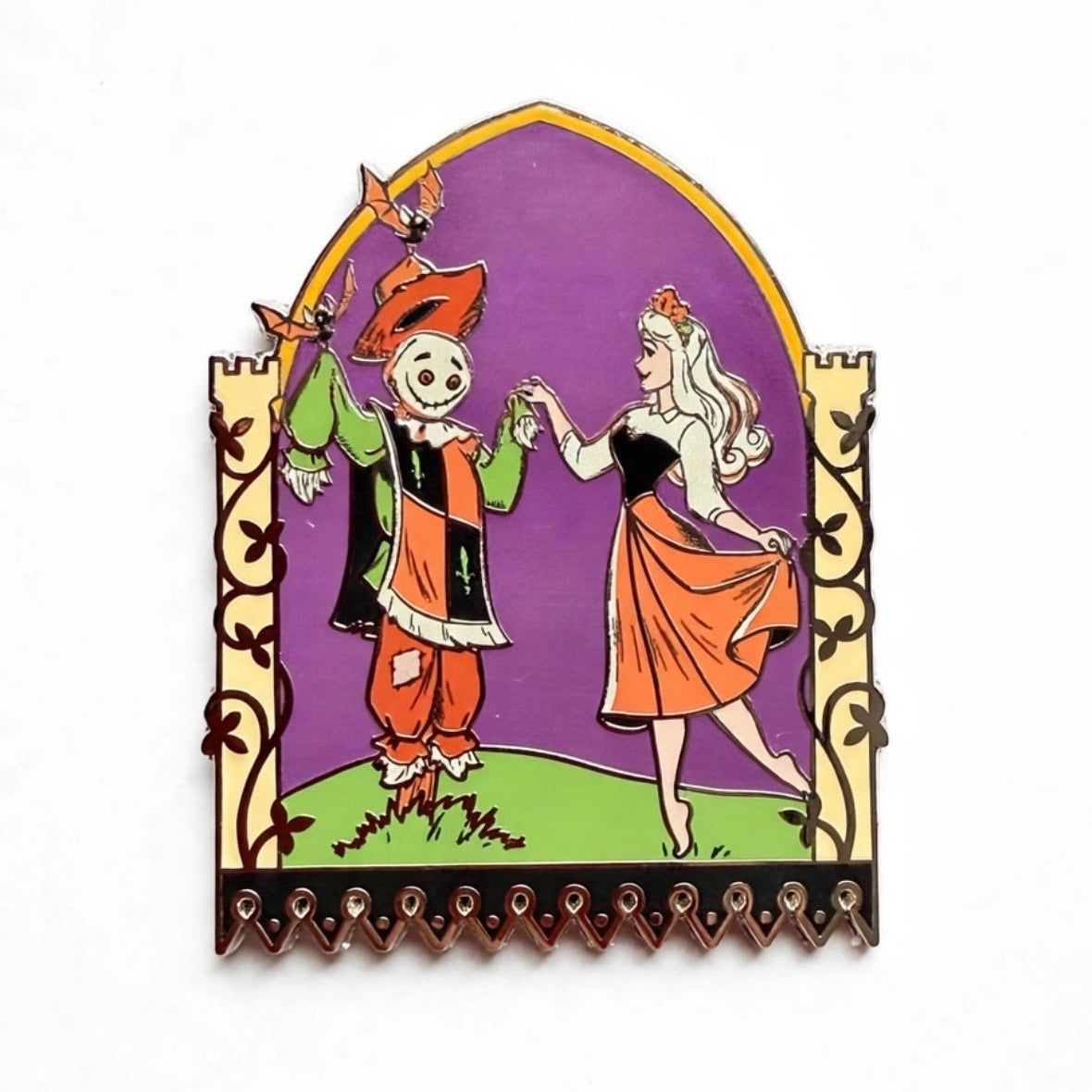 Briar Rose Scarecrow Dance Halloween Disney Pin