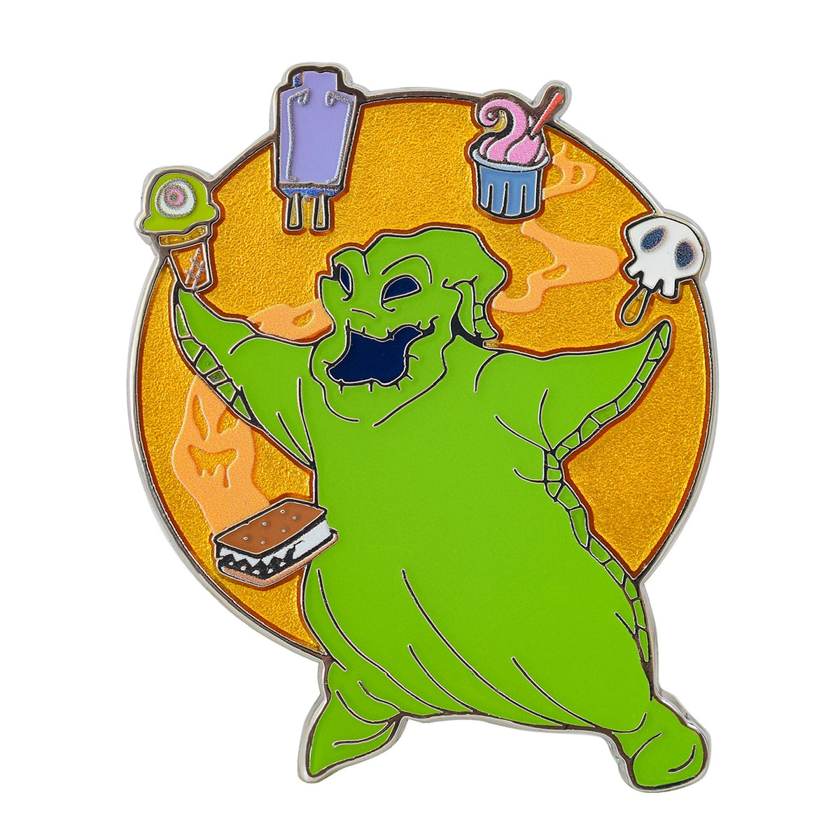 Oogie Boogie Summer Snacks Pin - DPB Store