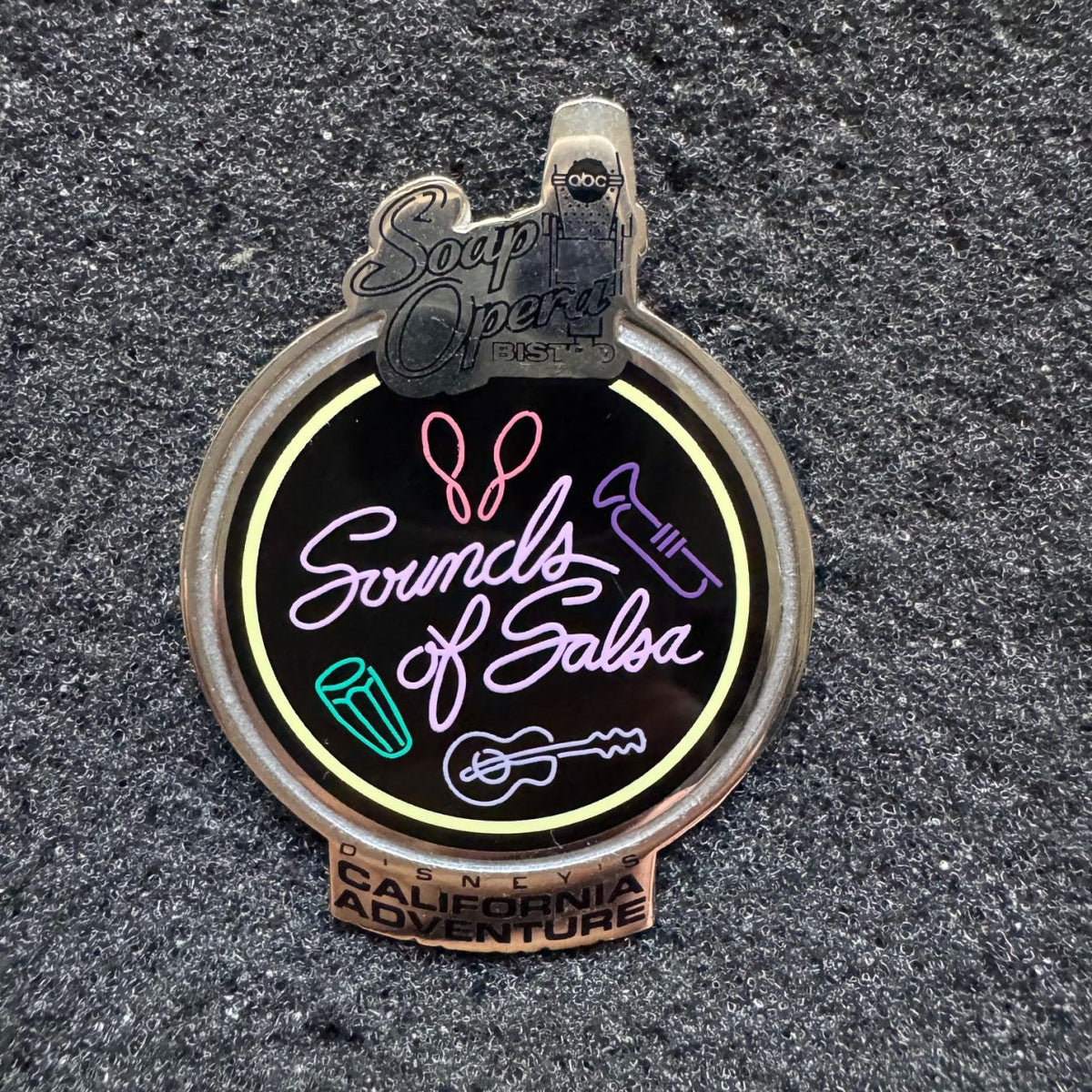 ABC Soap Opera Bistro Sounds of Salsa Disney's California Adventure Pin
