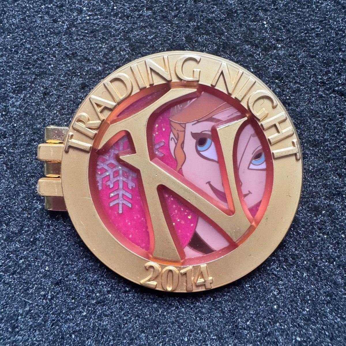 Anna Pin Trading Night Hinged Pin