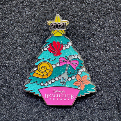 Ariel Beach Club Christmas Tree Pre-Production Hinged Pin