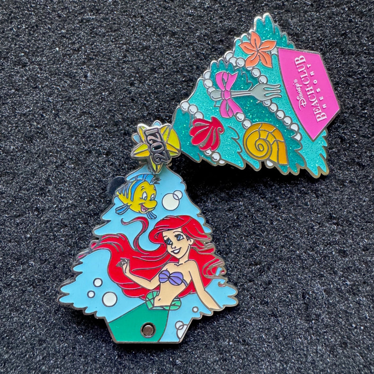 Ariel Beach Club Christmas Tree Pre-Production Hinged Pin