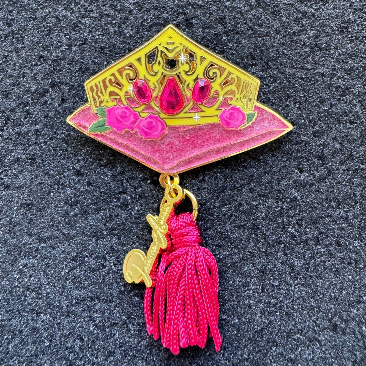 Aurora Princess Crown Pillows Blind Box Pin