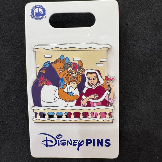 Belle & Beast Winter Balcony Pin