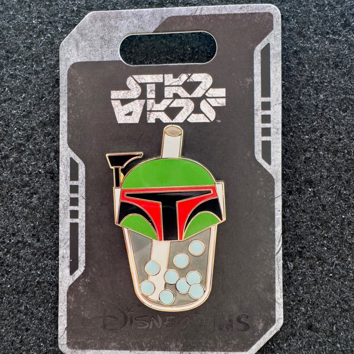 Boba Fett Boba Tea Pin