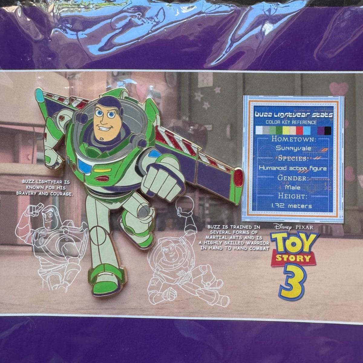 Buzz Lightyear Character Key ACME Pin