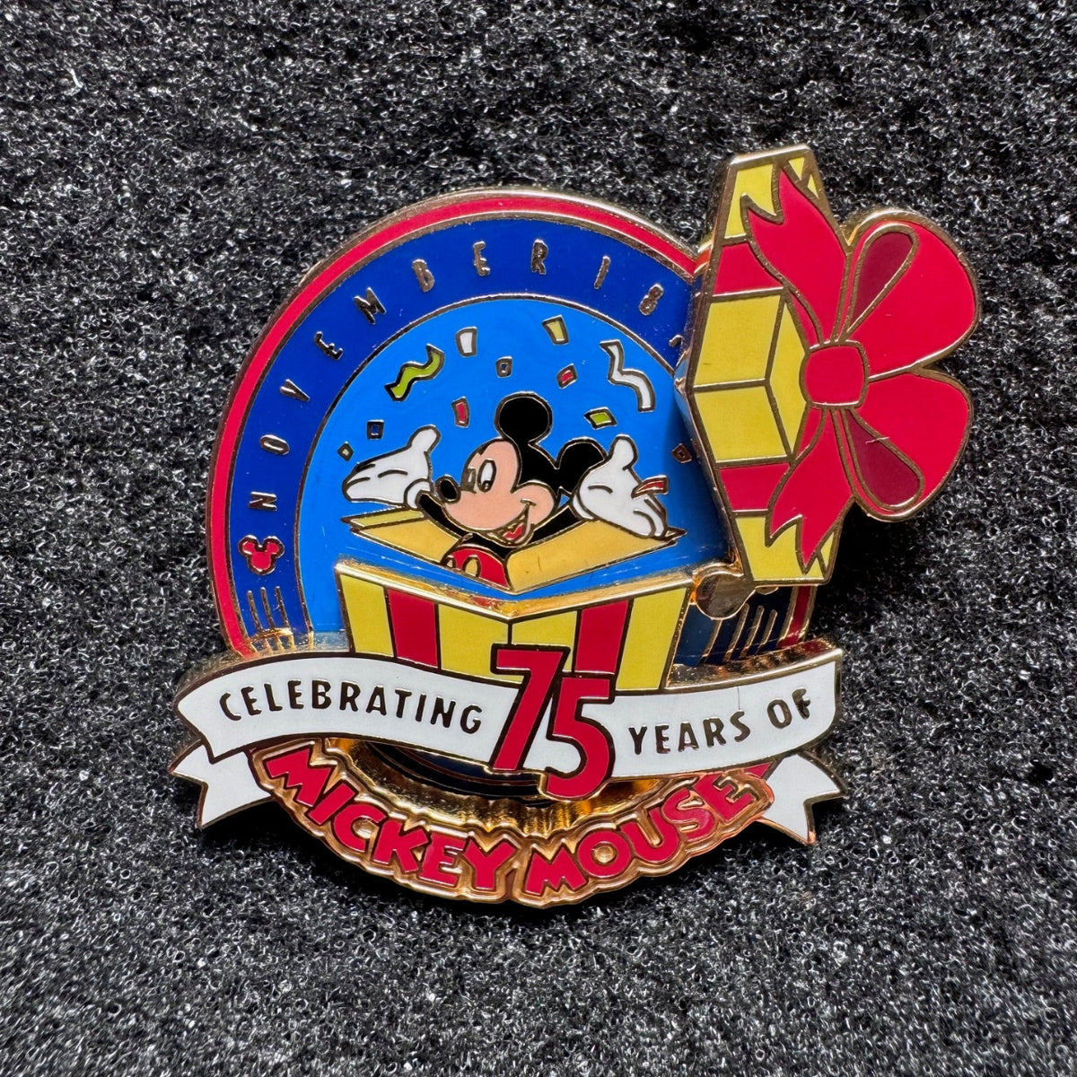 Celebrating 75 Years of Mickey Mouse Cast Exclusive Pin