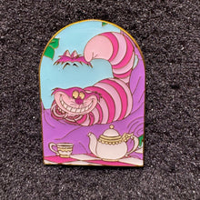 Cheshire Cat Cats & Dogs Scenes Mystery Pin