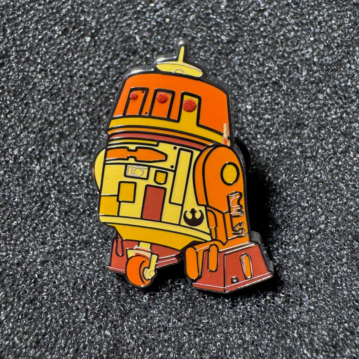 Chopper Orange Color Story Hidden Mickey Wave B Pin