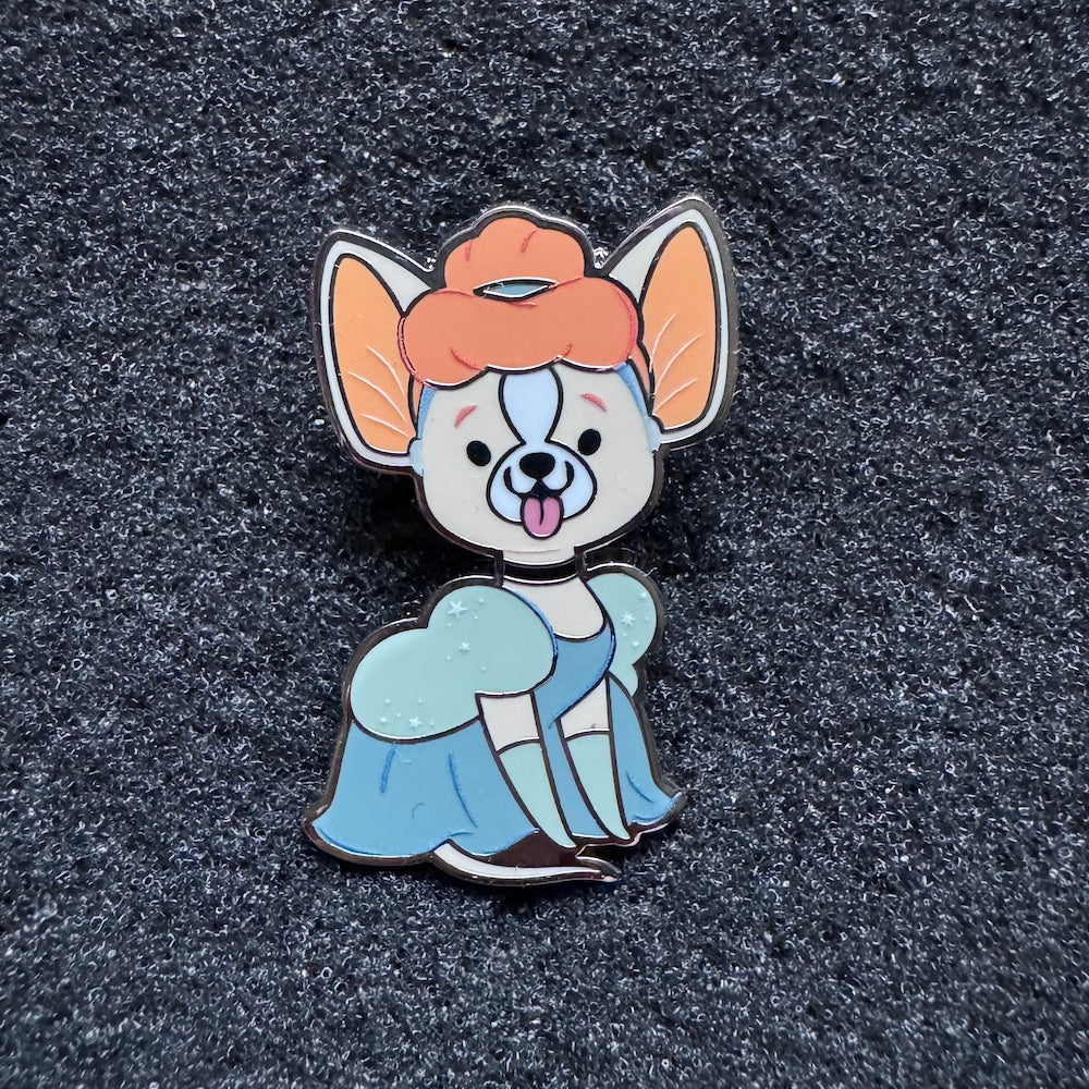 Cinderella Halloween Cats & Dogs Mystery Pin
