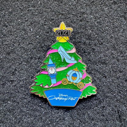 Cinderella Contemporary Resort Christmas Tree Pre-Production Hinged Pin