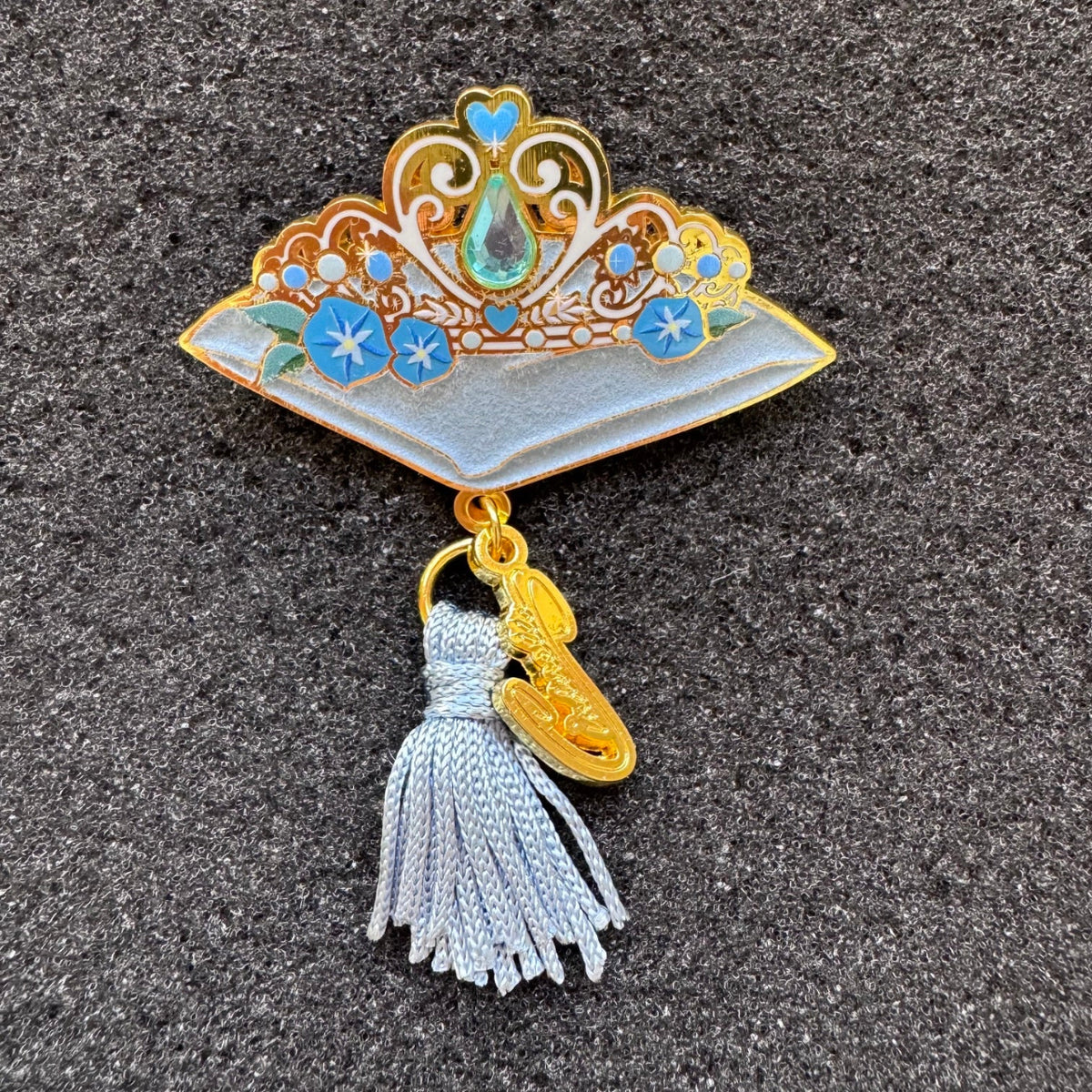 Cinderella Princess Crown Pillows Blind Box Pin