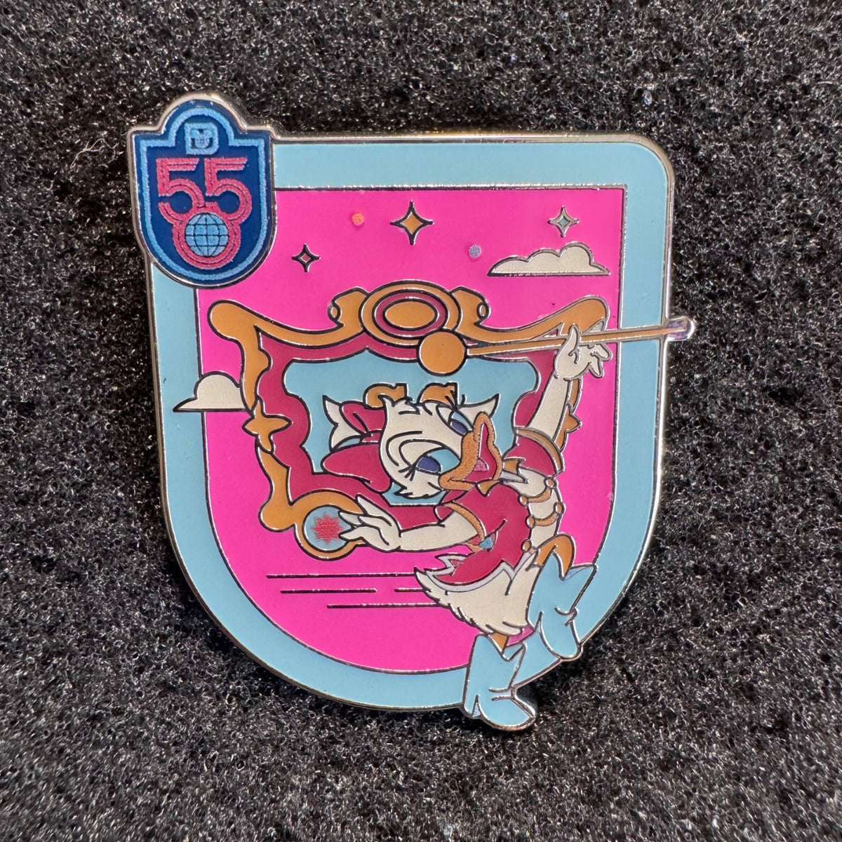 Daisy Duck Walt Disney World 55th Anniversary Mystery Pin