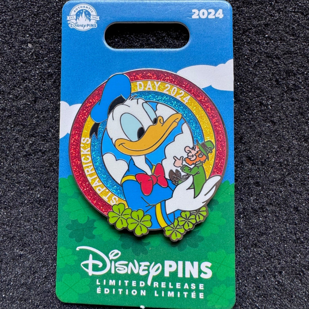 Donald Duck St. Patrick's Day Pin – Disney Pins Blog