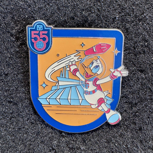 Donald Duck Walt Disney World 55th Anniversary Mystery Pin