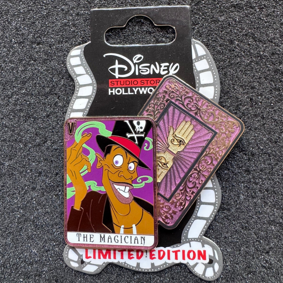 Dr. Facilier "The Magician" Villain Tarot Cards DSSH Pin