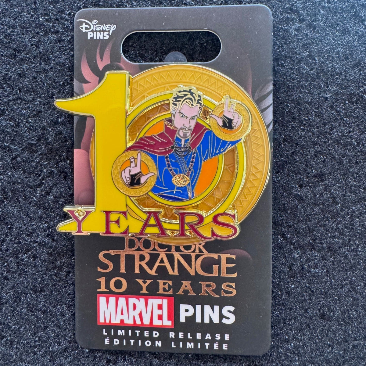 Dr. Strange 10th Anniversary Marvel Pin