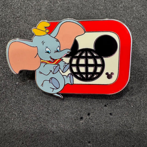 Dumbo Walt Disney World D Wave B Hidden Disney Pin – Disney Pins Blog