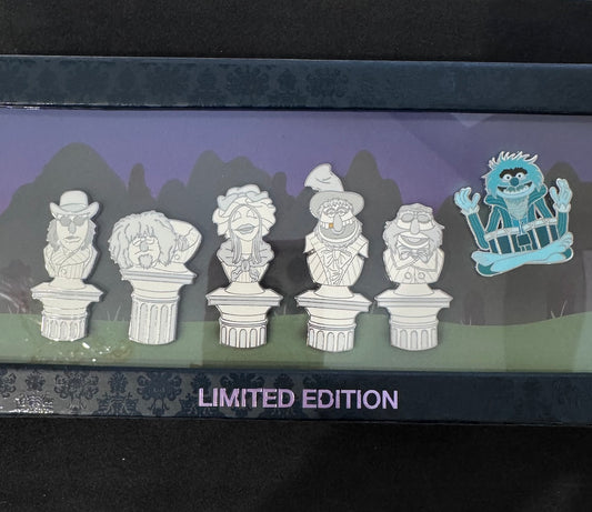 Electric Mayhem Muppets Haunted Mansion WDI Pin Set
