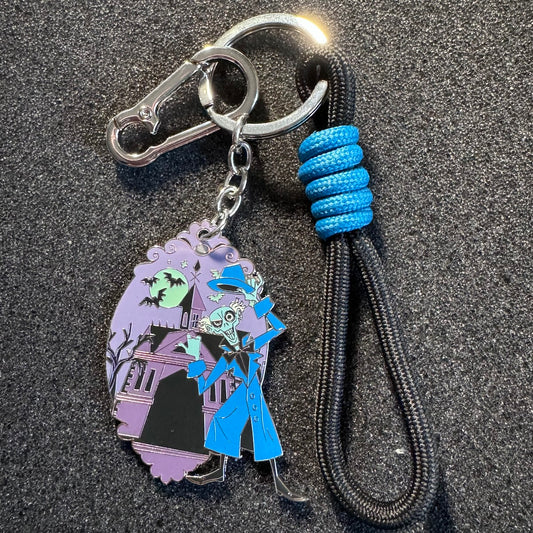 Ezra Haunted Mansion Keychain