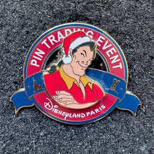 Gaston Christmas Pin Trading Event Pin