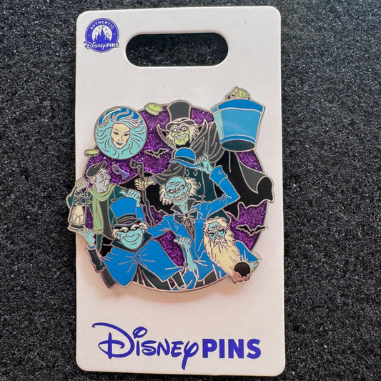 Haunted Mansion Character Cluster Pin