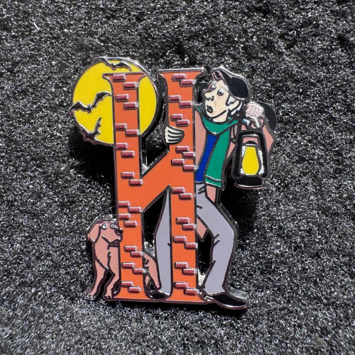 Haunted Mansion "H" Attractions Alphabet Mystery Pin
