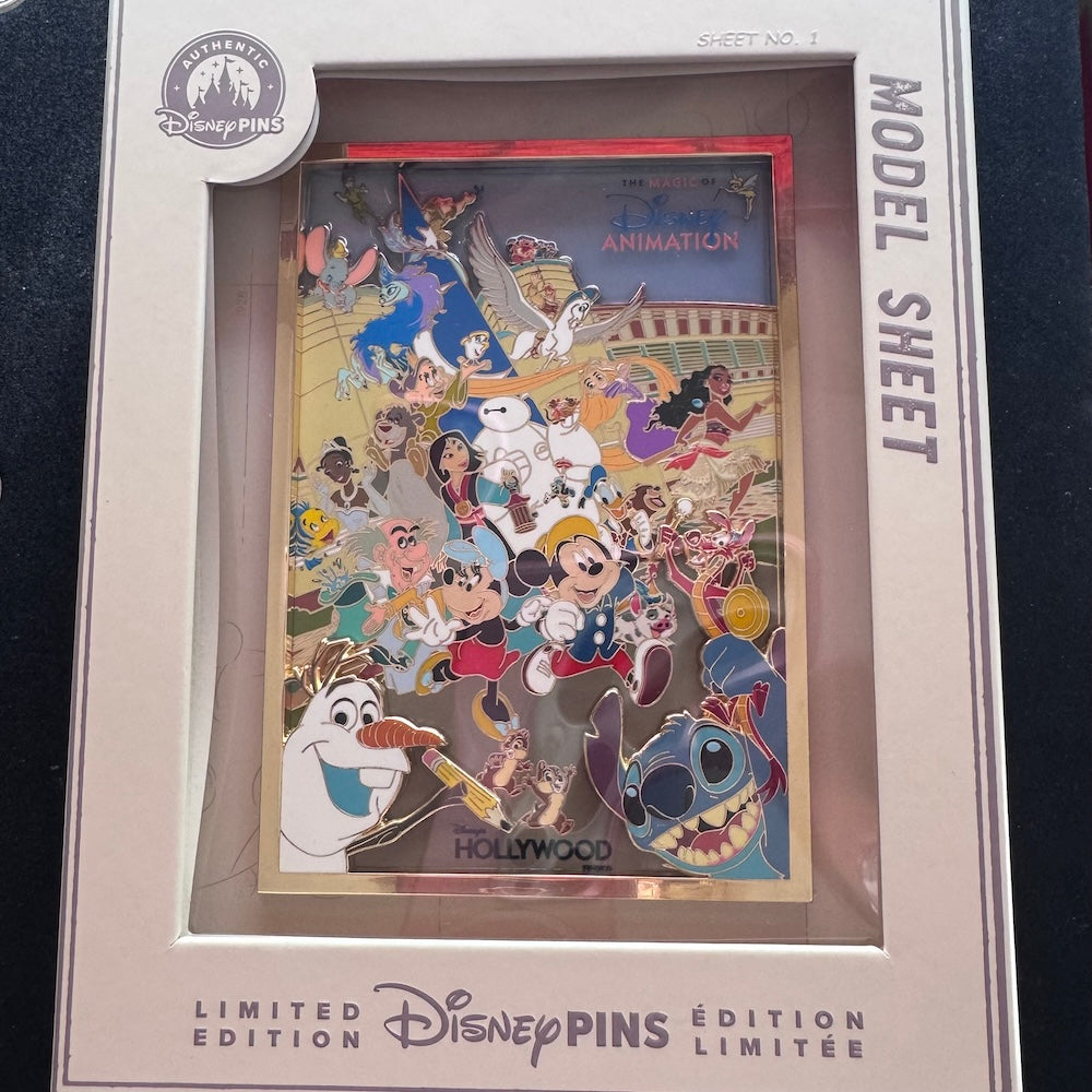 Hollywood Studios Magic of Disney Animation Jumbo Pin