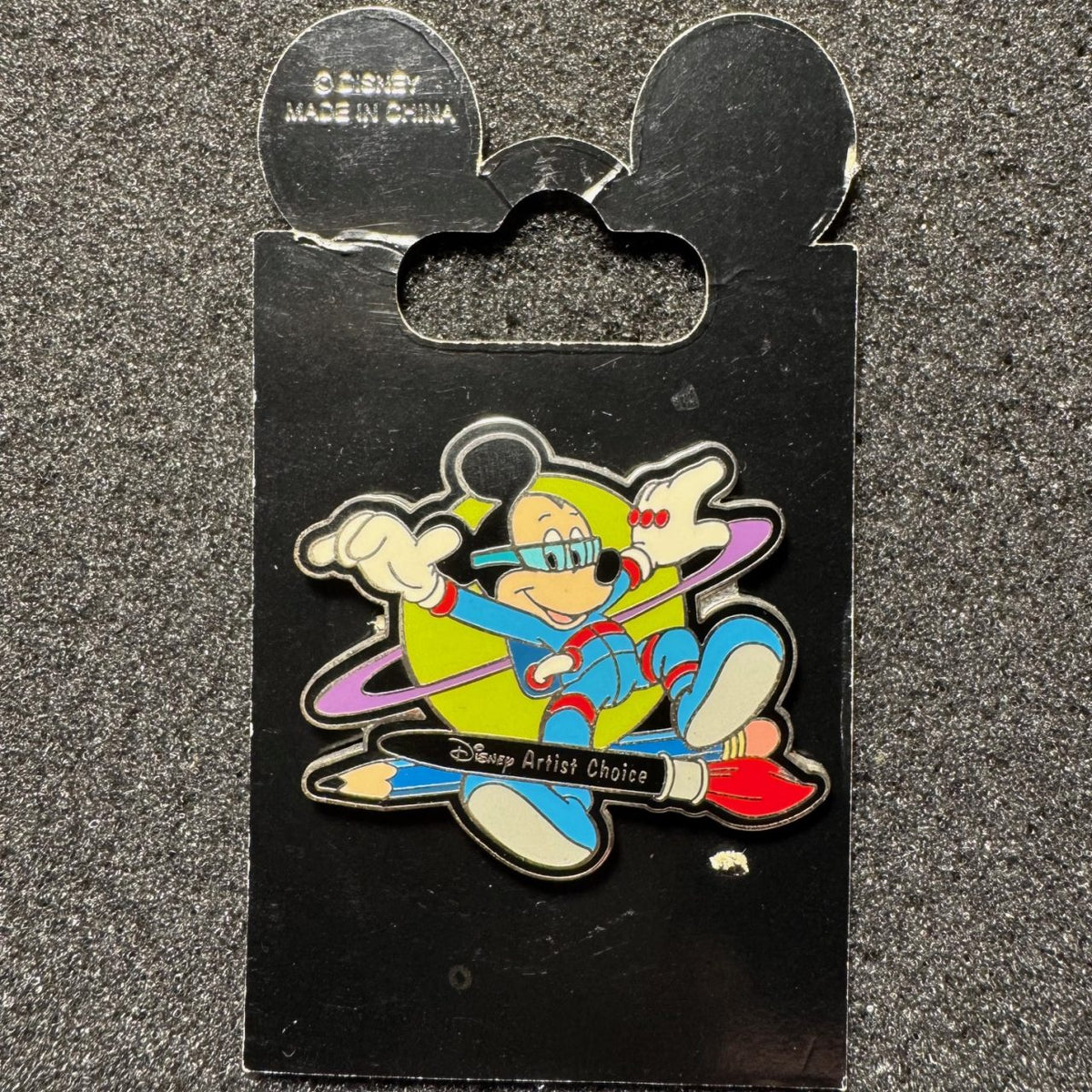 Mickey Astronaut Artist Choice Pin