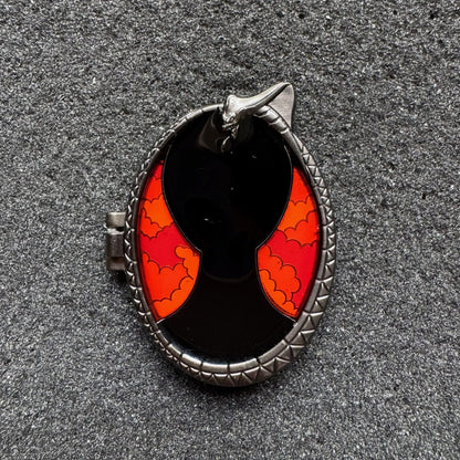 Jafar All Powerful Genie Hinged Pin