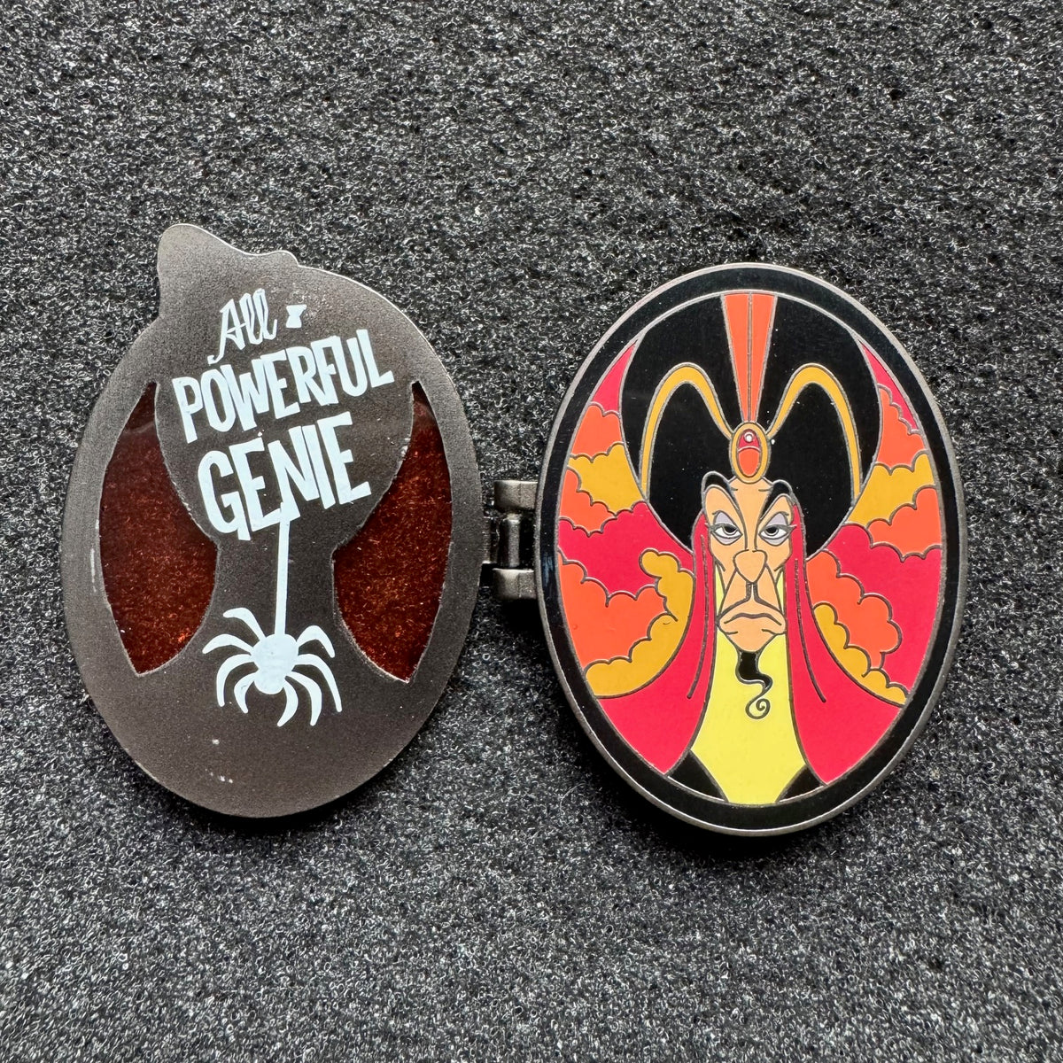 Jafar All Powerful Genie Hinged Pin