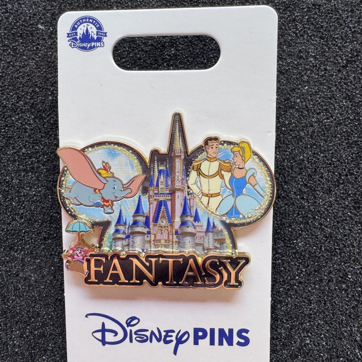 Dumbo & Cinderella Fantasy Ear Hat Pin
