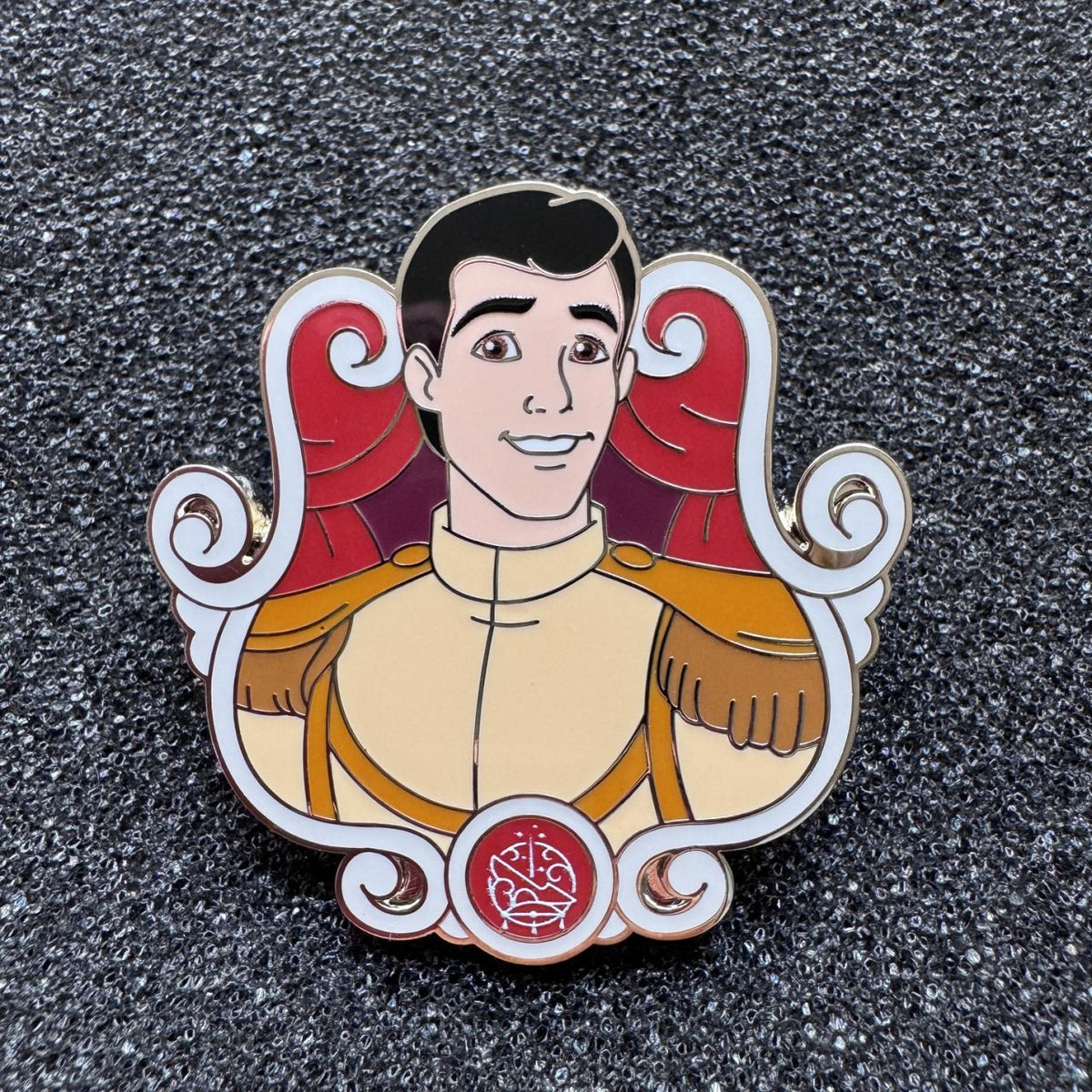 Prince Charming Disney Prince Booster Pin