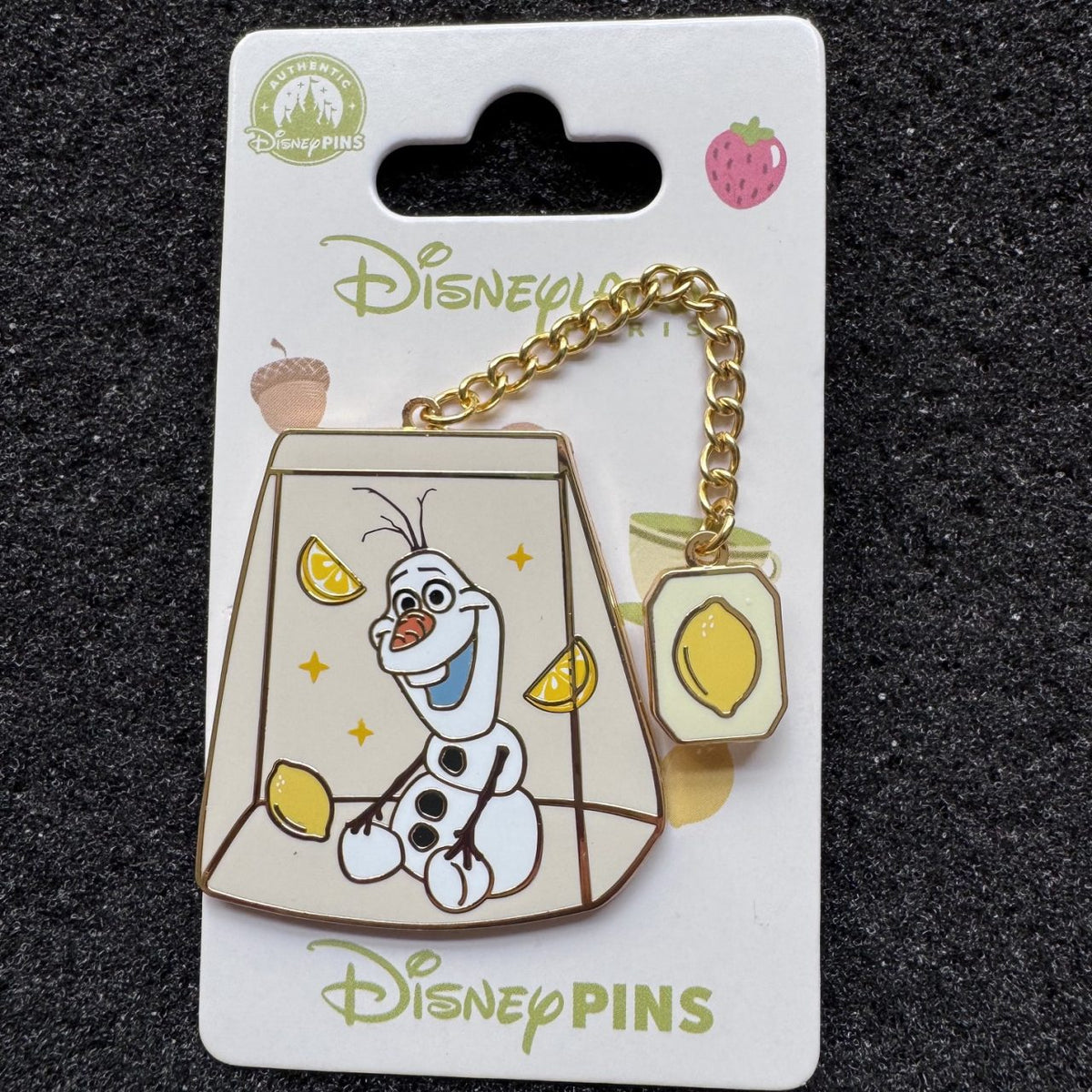 Olaf Tea Bag Pin