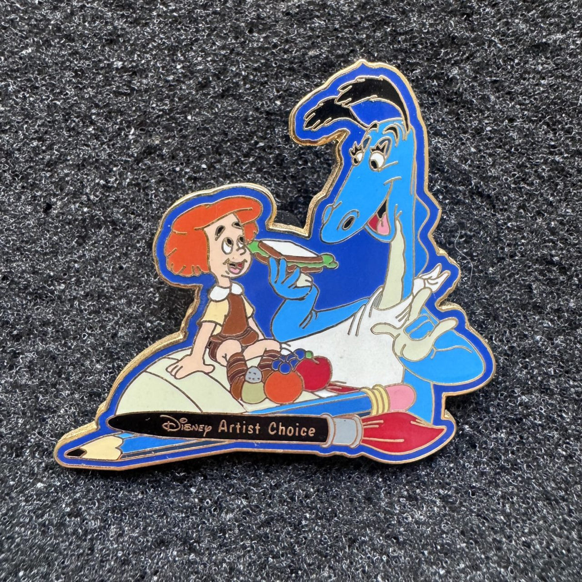 The Reluctant Dragon Artist Choice Weekend Signed Pin