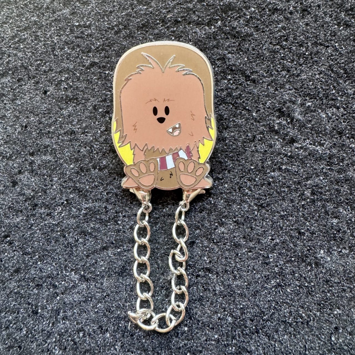 Chewbacca Star Wars One Family Chained Pin