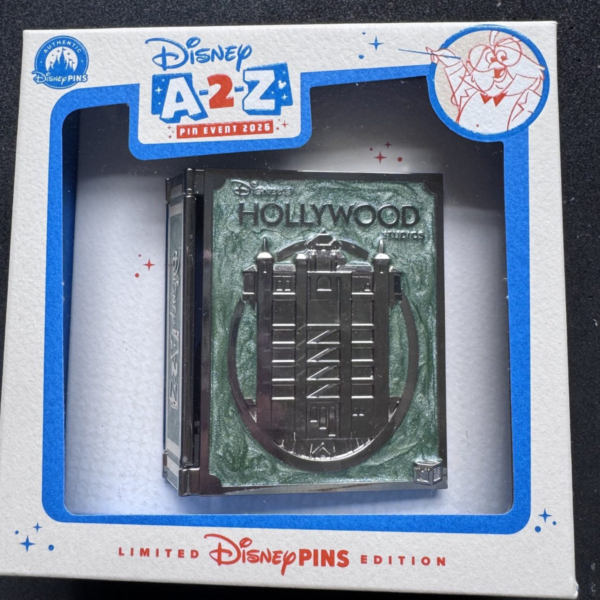 Mickey Mouse & Maleficent Hollywood Studios Storybook A-2-Z Pin Event Pin