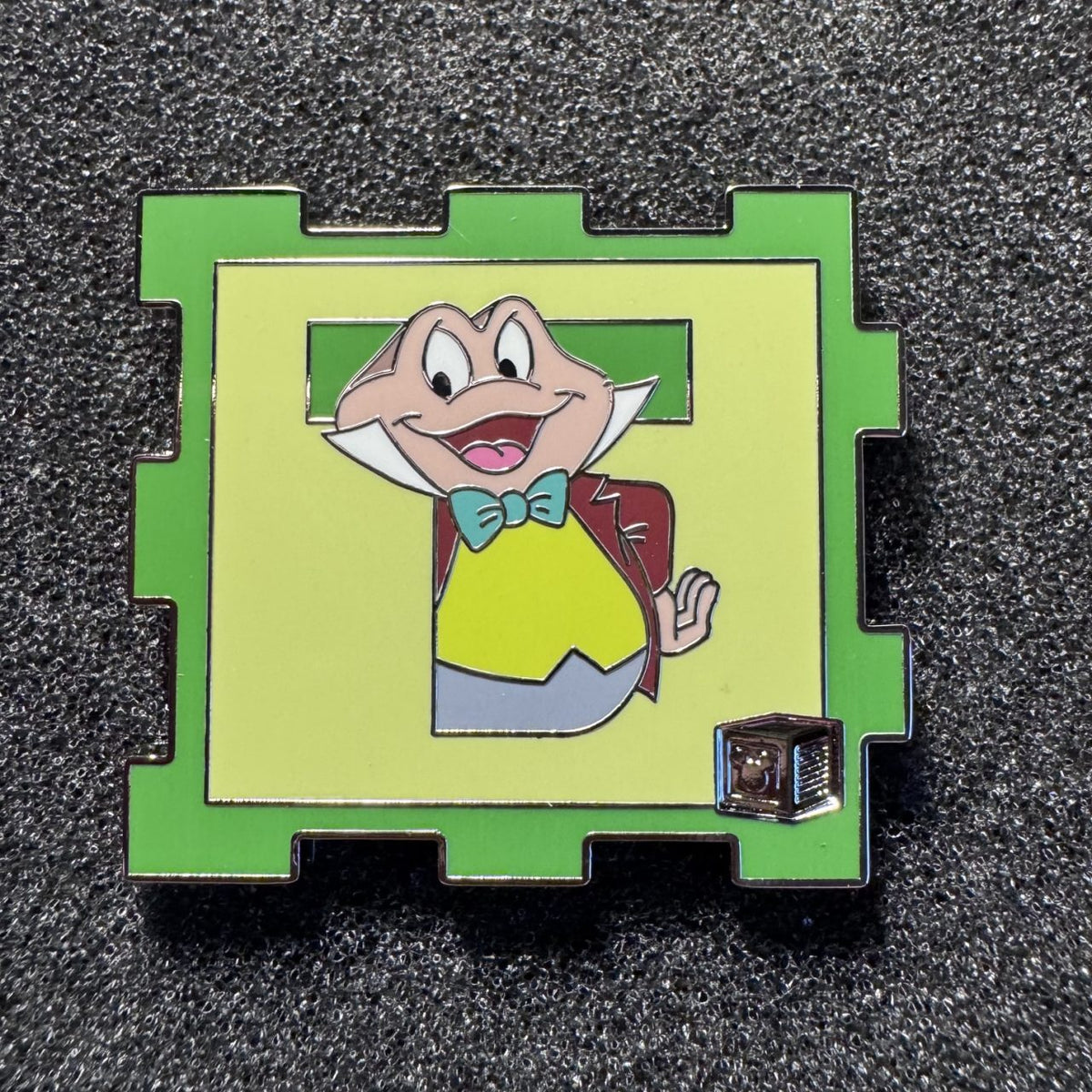 Mr. Toad "T" Alphabet Block A-2-Z Pin Event Pin