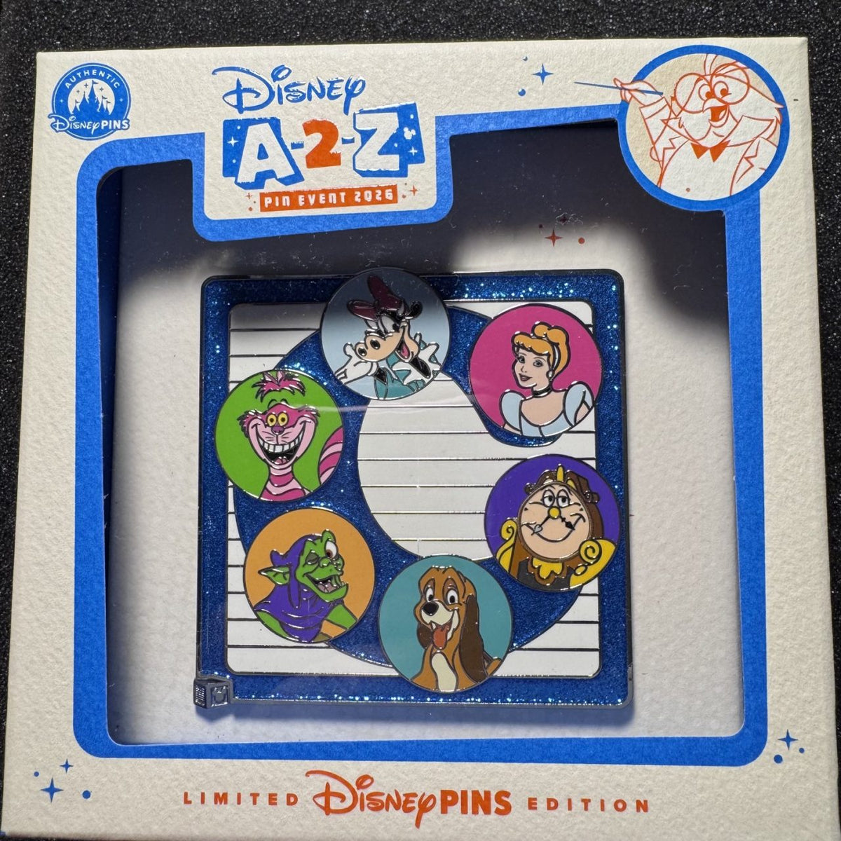 Character Names Building Block "C" A-2-Z Pin Event Pin