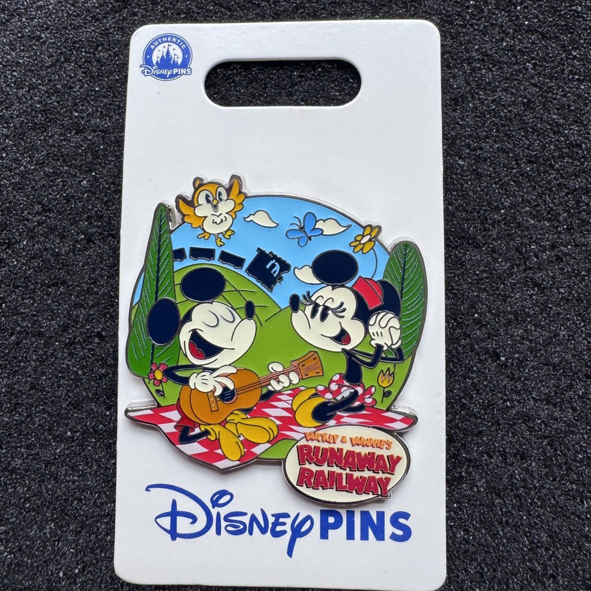 Mickey & Minnie's Runway Railway Pin